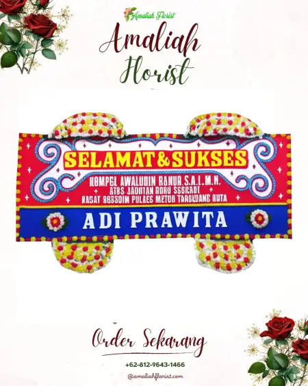 Papan Bunga Ucapan Selamat Peudawa